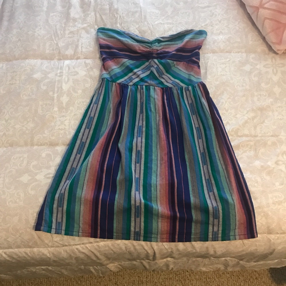 Roxy strapless dress